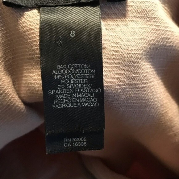 KENNETH COLE NEW YORK Size 8 Tan Khaki Jacket Neutral Cinched Waist Layering - Picture 8 of 9